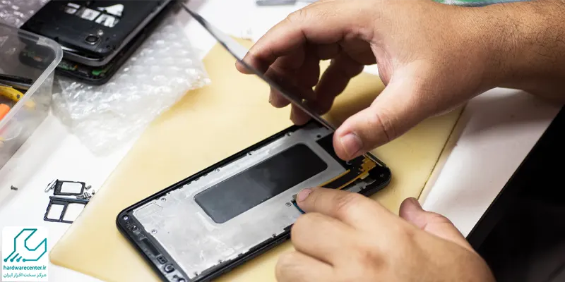 عوض کردن ال سی دی گوشی سامسونگ