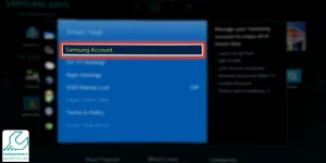 آموزش ساخت اکانت سامسونگ برای تلویزیون