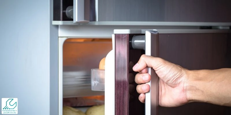 ترمیم و تغییر رنگ درب یخچال سامسونگ