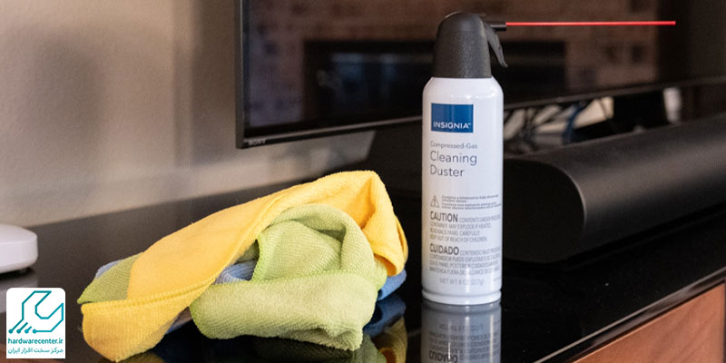 پاک کردن صفحه تلویزیون