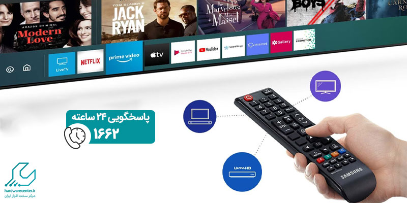 قابلیت های تلویزیون سامسونگ 55F7100