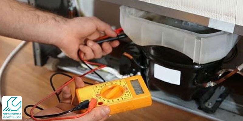 تست سالم بودن موتور یخچال