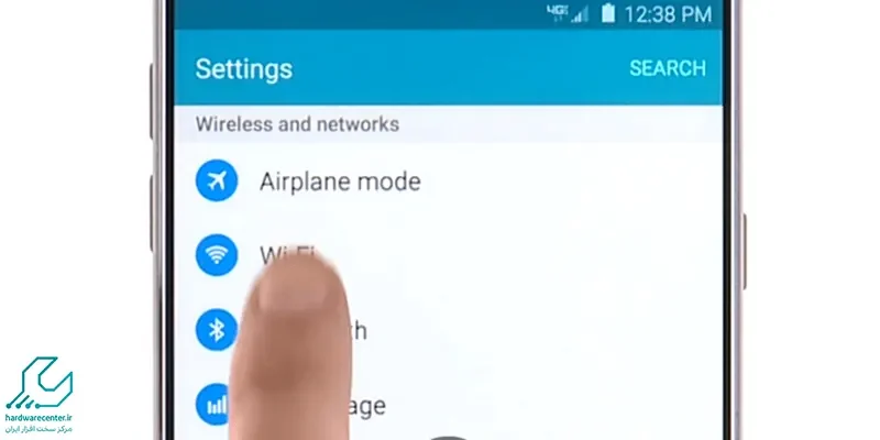 اشکال وای فای گوشی سامسونگ Galaxy S7