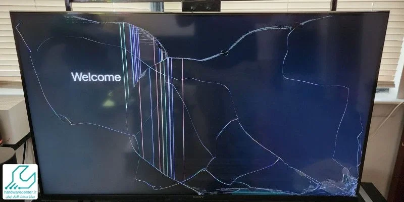 تعمیر شکستگی پنل تلویزیون سامسونگ